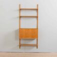 Poul Cadovious one bay oak wall unit with secretarie
