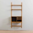 Poul Cadovious one bay oak wall unit with secretarie
