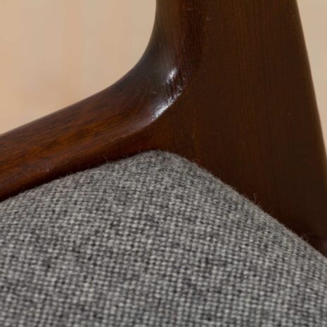 22298 set of four rosewood chairs by Vilhelm Jangesen-17 ensemble de quatre chaises en bois de rose de Vilhelm Jangesen