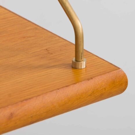 22311 Zweiflügelige Eichenwand in Cado Cadovius Kristiansen Stil Regalsystem modular, Dänemark, 1960er-13 Zweiflügelige Eichenwand in Cado Cadovius Kristiansen Stil Regalsystem modular Dänemark s