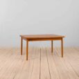 large extension teak dining table
