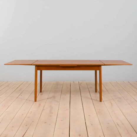 22332 duży rozkładany stół jadalny z drewna tekowego - 4 large extension teak dining table