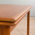 large extension teak dining table