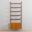Scandinavian Ergo teak wall unit w
