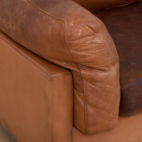22362 Vintage Danish Leather 2 seater cognac leather sofa, 1960s-11 Vintage Danish Leather seater cognac leather sofa s