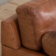 Vintage Danish Leather  seater cognac leather sofa s