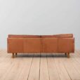 Vintage Danish Leather  seater cognac leather sofa s