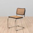 Early production black Cesca chair by Marcel Breuer Italy s