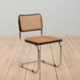 Set of black Cesca chairs by Marcel Breuer Italy s