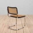 Set of black Cesca chairs by Marcel Breuer Italy s