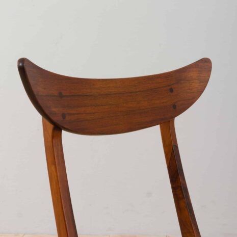 22373 Set of 6 Danish vintage rosewood dining chairs, 1960s-17 Set of Danish vintage rosewood dining chairs s
