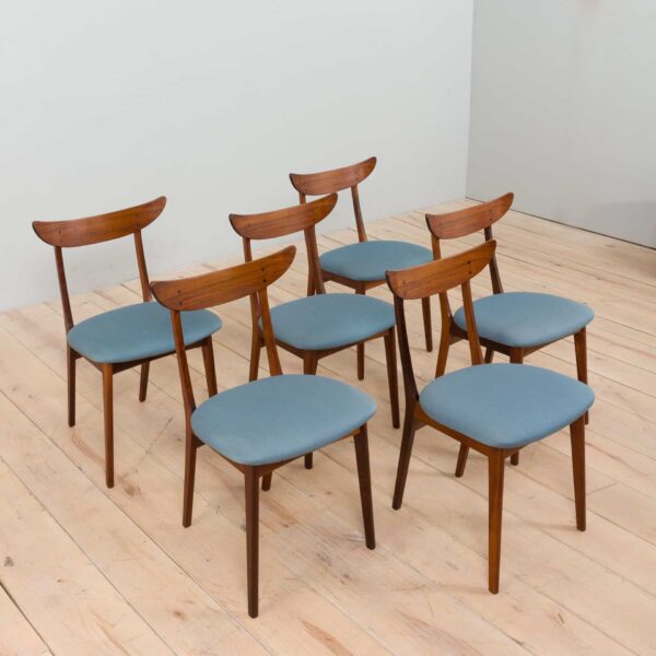 Set of  Danish vintage rosewood dining chairs s