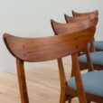 Set of  Danish vintage rosewood dining chairs s