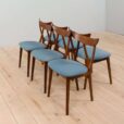 Set of  Danish vintage rosewood dining chairs s