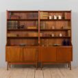 two Johannes sorth bookcases