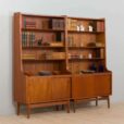 two Johannes sorth bookcases