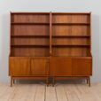 two Johannes sorth bookcases