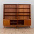 two Johannes sorth bookcases
