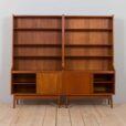 two Johannes sorth bookcases