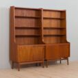 two Johannes sorth bookcases