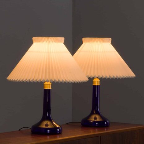 22396 para 2 szklanych lamp stołowych-10 para szklanych lamp stołowych