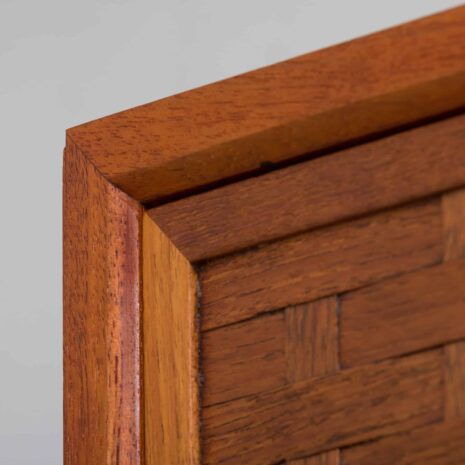 22401 Cadovius Meuble mural en teck à 3 travées avec secrétaire, Danemark, Poul Cadovius Cado, années 1960-23 Cadovius bay unité murale en teck avec un secrétaire bureau cabinet de bar Danemark Poul Cadovius Cado s