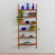 one bay teak wall unit