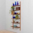 one bay teak wall unit