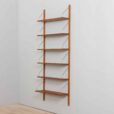 one bay teak wall unit