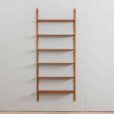 one bay teak wall unit