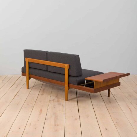 22349 Swane Teak Daybed With Side Table By Ingmar Relling For Ekornes, 1960s 11 Swane Teak Daybed With Side Table By Ingmar Relling For Ekornes s