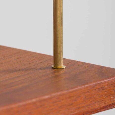 22389 Preben Sorensen 2 bay teak wall unit with cabinet-13 Preben Sorensen bay teak wall unit with cabinet