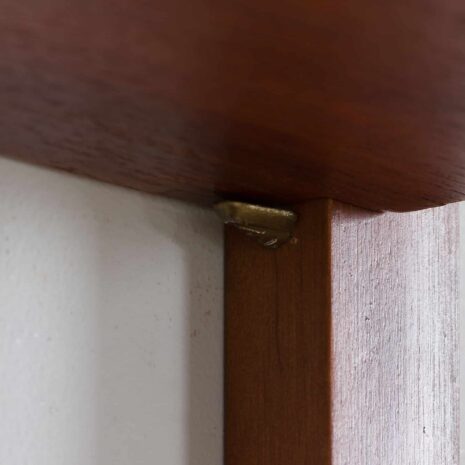 22389 Preben Sorensen 2 bay teak wall unit with cabinet-15 Preben Sorensen bay teak wall unit with cabinet