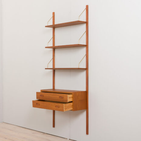 22125-Danish-mid-century-teak-entry-wall-unit-in-the-style-of-P.-Cadovius-K.Kristiansen-1960s-5 Danish mid century teak entry wall unit in the style of P