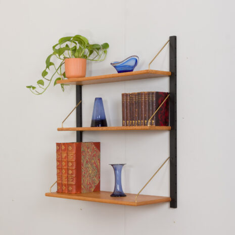 22311.1-one-bay-oak-2 SetofScandinavianoakshelvesinthestyleofPoulCadovius,Denmarks.