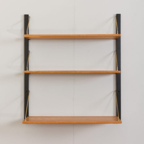 22311.1-one-bay-oak-3 SetofScandinavianoakshelvesinthestyleofPoulCadovius,Denmarks.