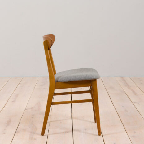 22374-Set-of-6-mid-century-modern-Farstrup-chairs-in-gray-wool-and-teak-1960s-11 Set of mid century modern Farstrup chairs in gray wool and teak s scaled