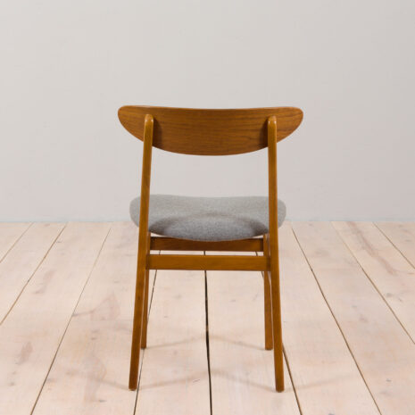 22374-Set-of-6-mid-century-modern-Farstrup-chairs-in-gray-wool-and-teak-1960s-13 Set of mid century modern Farstrup chairs in gray wool and teak s scaled