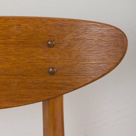 22374-Set-of-6-mid-century-modern-Farstrup-chairs-in-gray-wool-and-teak-1960s-17 Set of mid century modern Farstrup chairs in gray wool and teak s scaled