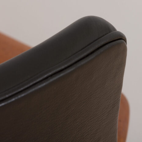 22387-Danish-mid-century-Solid-Teak-Armchair-by-Erik-Kierkegaard-in-black-leather-1960s-18 Danish mid century Solid Teak Armchair by Erik Kierkegaard in black leather s scaled