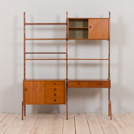 22398-Scandinavian-Free-Standing-Shelving-System-Ergo-with-floating-desk-By-John-Texmon-And-Einar-Blindheim-60s-5 Scandinavian Free Standing Shelving System Ergo with floating desk By John Texmon And Einar Blindheim s scaled