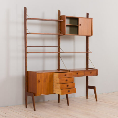 22398-Scandinavian-Free-Standing-Shelving-System-Ergo-with-floating-desk-By-John-Texmon-And-Einar-Blindheim-60s-8 Scandinavian Free Standing Shelving System Ergo with floating desk By John Texmon And Einar Blindheim s scaled