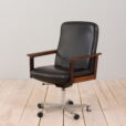 Danish Executive Armchair by Erik Kirkegaard for Hong Stolefabrik s scaled
