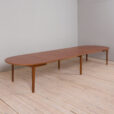 Danish multi extension teak dining table by Rose Garden with additnional leaves s scaled