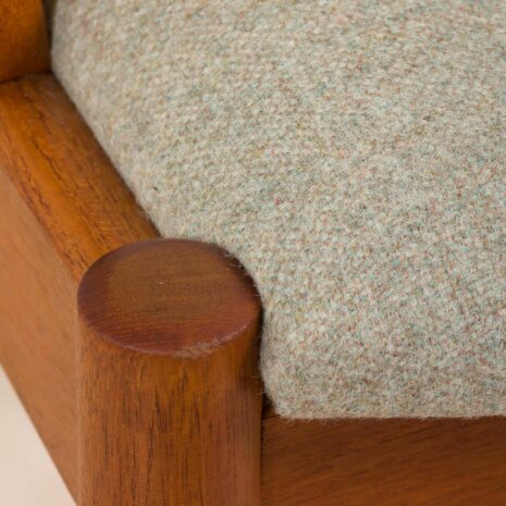 22409-Set-of-4-Kai-Kristiansen-model-31-in-teak-and-gray-wool-1960s-17 Set of Kai Kristiansen model in teak and gray wool s scaled