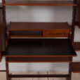Italian threebay freestanding teak wallunit scaled