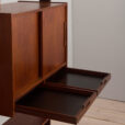 Italian threebay freestanding teak wallunit scaled