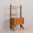 onebay freestanding wallunit ergo teak scaled