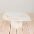 Italian mid century Carrara marble coffee table s scaled