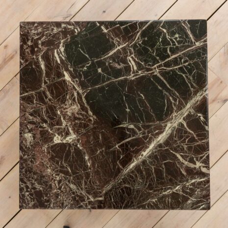 22438-Italian-mid-century-large-square-black-marble-coffee-table-1980s-2 Italian mid century large square black marble coffee table s scaled